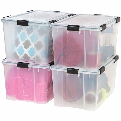 IRIS WeatherTight Heavy-duty Storage Tote (110586)