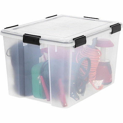 IRIS WeatherTight Heavy-duty Storage Tote (110586)