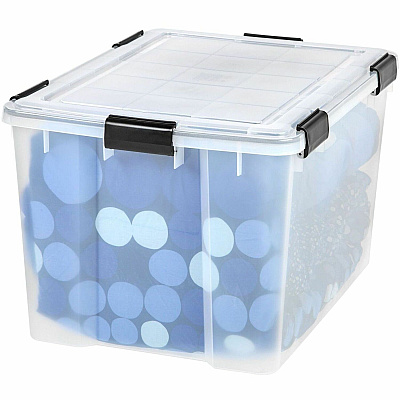 IRIS WeatherTight Heavy-duty Storage Tote (110586)