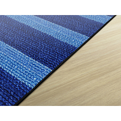Flagship Carpets Basketweave Stripes Classroom Rug (FA100658FS)