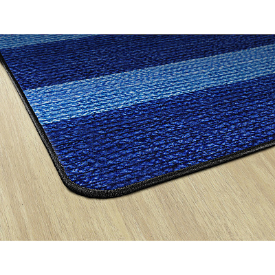 Flagship Carpets Basketweave Stripes Classroom Rug (FA100658FS)