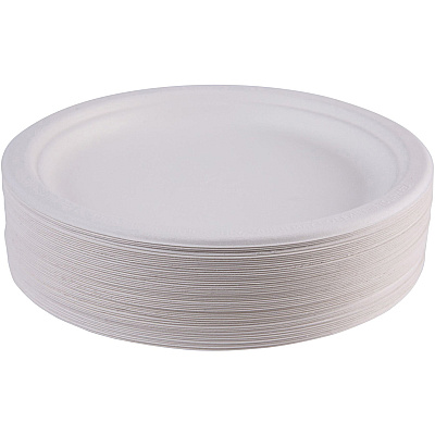 Eco-Products Vanguard 9" Sugarcane Plates (ECOEPP013NFA)