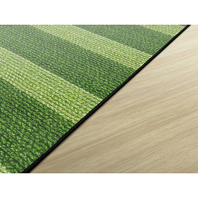 Flagship Carpets Basketweave Stripes Classroom Rug (FA100744FS)