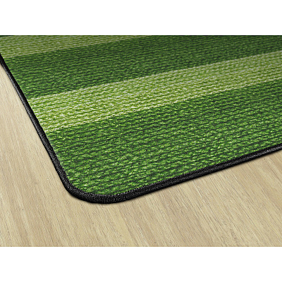 Flagship Carpets Basketweave Stripes Classroom Rug (FA100744FS)