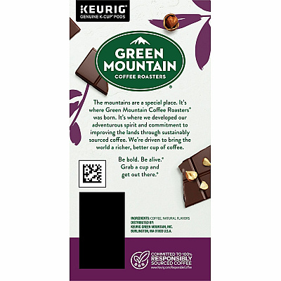 Green Mountain Coffee Roasters K-Cup Dark Chocolate Hazelnut Coffee (GMT9140)