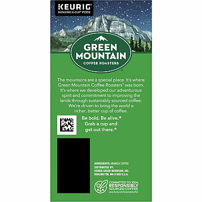 Green Mountain Coffee Roasters K-Cup Black Granite Espresso Style Coffee (GMT9530)