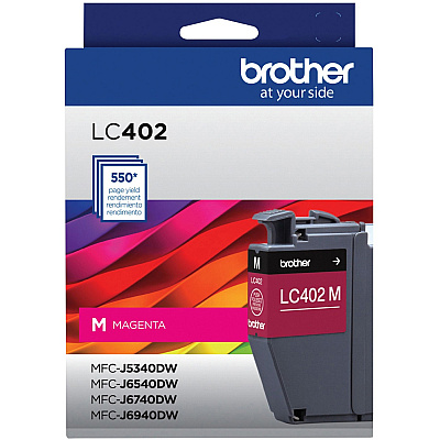 Brother LC402MS Original Inkjet Ink Cartridge - Magenta Pack