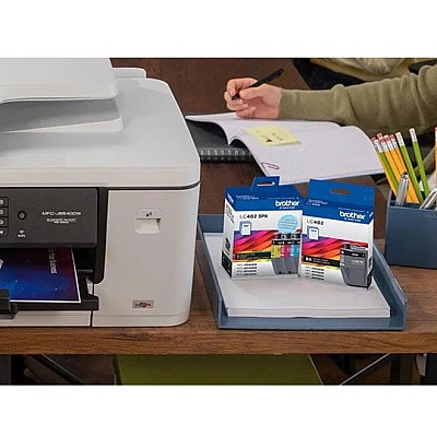 Brother Original High Yield Inkjet Ink Cartridge - Cyan, Magenta, Yellow - 3 Pack (LC402XL3PKS)