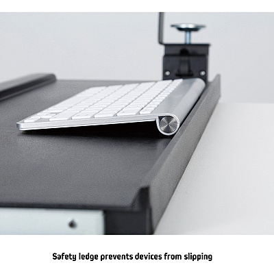 Kantek Clamp Mount for Keyboard - Black (KTKKT175)