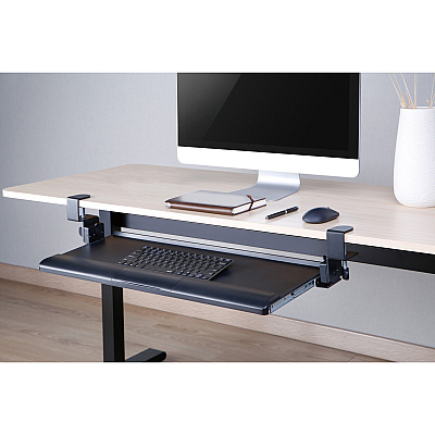 Kantek Clamp Mount for Keyboard - Black (KTKKT175)