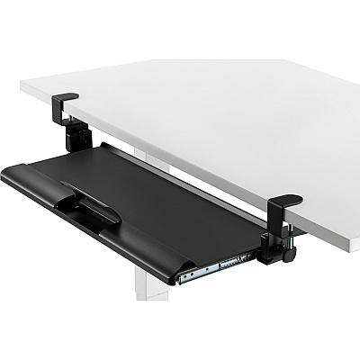 Kantek Clamp Mount for Keyboard - Black (KTKKT175)