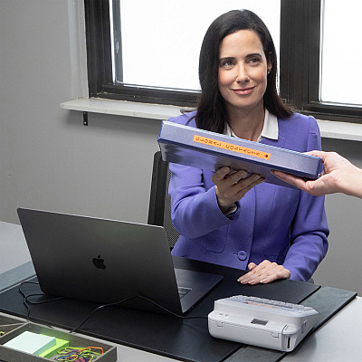 Brother P-touch Home / Office Advanced Connected Label Maker with Case PTD410VP