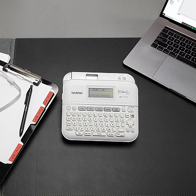 Brother P-touch Home / Office Advanced Connected Label Maker with Case PTD410VP