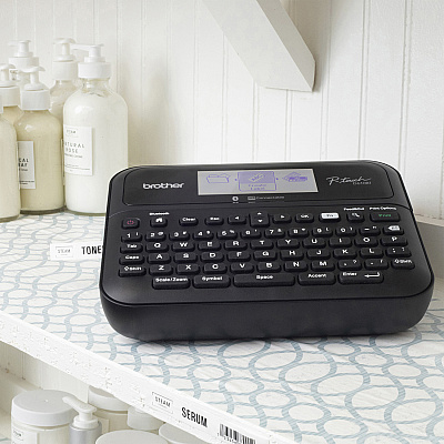 Brother P-touch Business Professional Connected Label Maker with Case PTD610BTVP