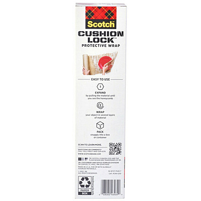 Scotch Cushion Lock Protective Wrap (MMMPCW1230)
