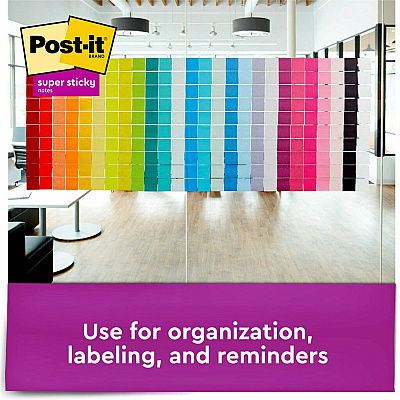 Post-it Super Sticky Notes (MMM65424SSJOYCP)