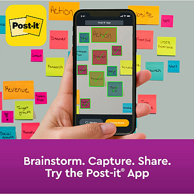 Post-it Super Sticky Notes (MMM65424SSJOYCP)