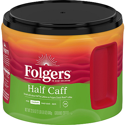 Folgers 1/2 Caff Coffee (FOL30444)