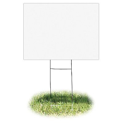 Headline Sign H-frame Corrugated Board (HDS4781)