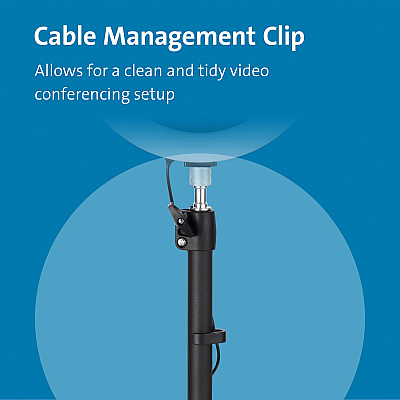 Kensington A1000 Clamp Mount for Microphone, Webcam, Lighting System, Telescope, Boom Arm - Black (KMW87654)