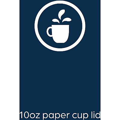 FLAVIA 10 oz Hot Beverage Paper Cup Lids (LAV25200019)