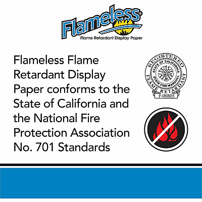 Flameless Flame-Retardant Paper (PACP0052071)