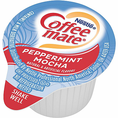 Coffee-mate Coffee-mate Peppermint Mocha Liquid Coffee Creamer Singles - Gluten-Free (NES76060)