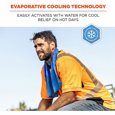 ergodyne 6604 Multipurpose Cooling Towel (EGO12490)