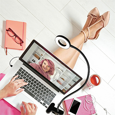 OttLite Capture Clip-On LED Ring Light (OTTCSJ36G5W)
