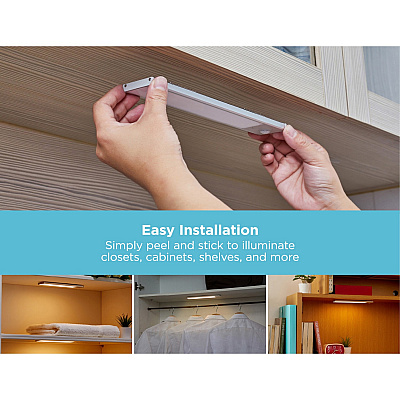 BLACK+DECKER Rechargeable Under Cabinet Lighting Kit (LEDUC92REC)