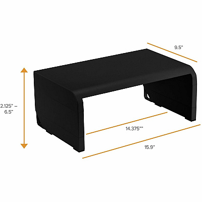 Stanley Bostitch Stanley Bostitch Adjustable Monitor Stand (BOSKTSTANDBLK)
