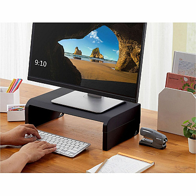 Stanley Bostitch Stanley Bostitch Adjustable Monitor Stand (BOSKTSTANDBLK)