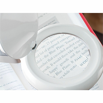 OttLite Space-Saving LED Magnifier Desk Lamp (CSG9708CSHPR)