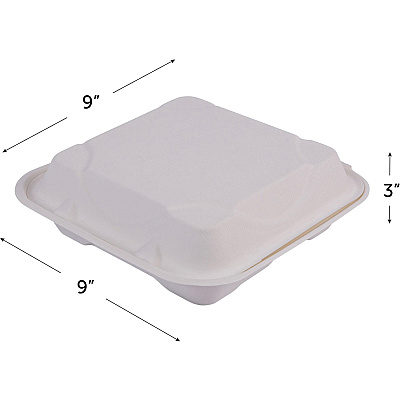 Eco-Products Hinged Clamshell Containers (ECOEPHC93NFA)