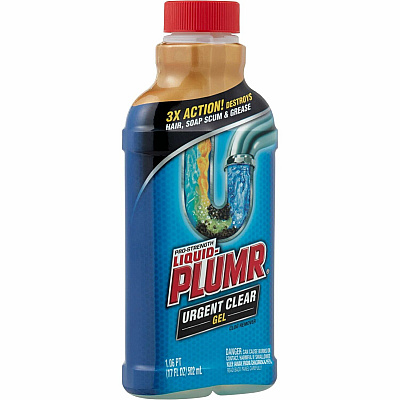 Liquid Plumr Liquid Plumr Urgent Clear Pro-Strength Clog Remover (CLO30548)