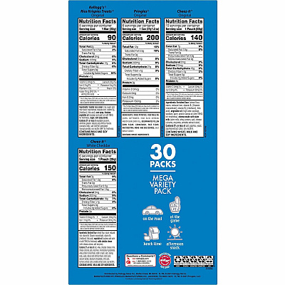 Kellogg's Snacks Mega Variety Pack (KEB00149)