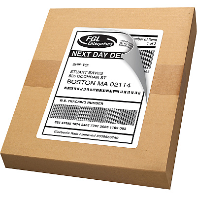 Avery Internet Shipping Labels, 5.5" x 8.5" , 200 Total (05126)