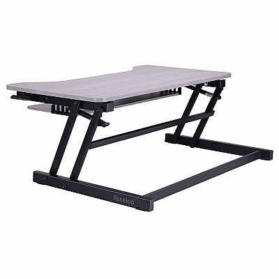 Rocelco DADRG - Sit Stand Desk Riser (RDADRG)