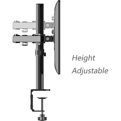 Rocelco RDM2 Desk Mount for LCD Monitor, LED Monitor, Display Stand