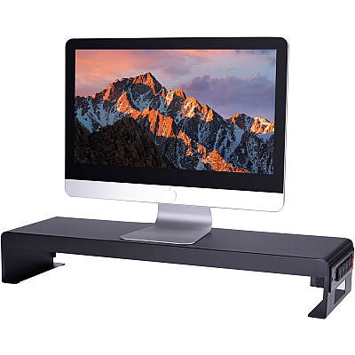 Rocelco Dual Monitor Stand AC-USB (RCLRDMS)