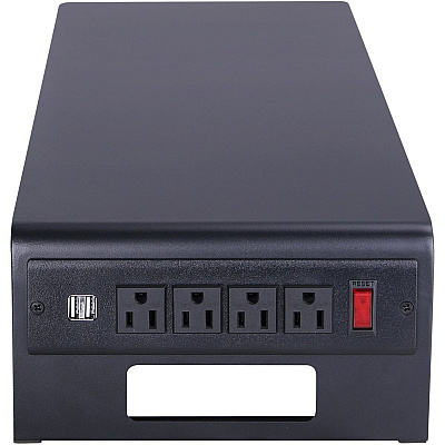 Rocelco Dual Monitor Stand AC-USB (RCLRDMS)