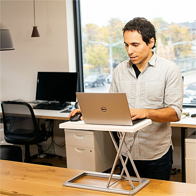 Rocelco PDR Portable Desk Riser (RPDRW)