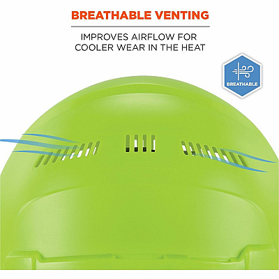 ergodyne 8966 Lightweight Cap-Style Hard Hat (EGO60224)