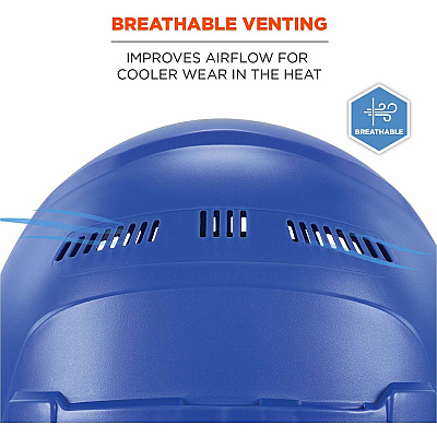 ergodyne 8966 Lightweight Cap-Style Hard Hat (EGO60271)