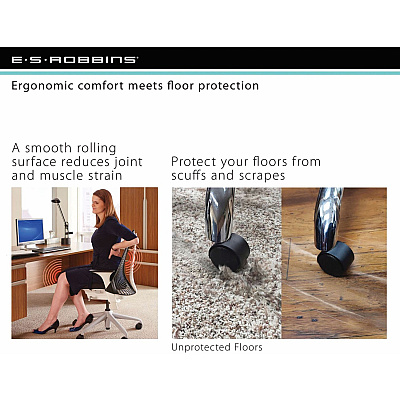 ES ROBBINS Everlife Chairmat w/Lip (ESR122173)
