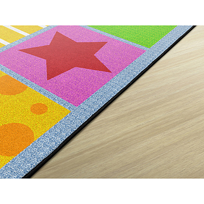 Flagship Carpets Silly Seating Classroom Rug (FE33158A)
