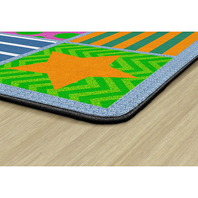 Flagship Carpets Silly Seating Classroom Rug (FE33158A)