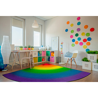 Flagship Carpets Rainbow Classroom Rug (FE41626A)