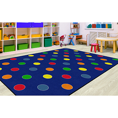 Flagship Carpets Basics Dots Classroom Rug (FE40944A)