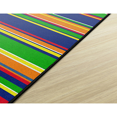 Flagship Carpets Basics Stripes Classroom Rug (FE40722A)
